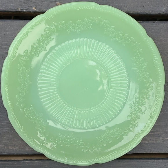 Fire-King Jade-ite - "Alice" by Anchor Hocking - Picture 1 of 4